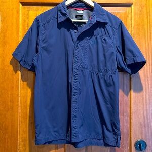 The North Face button down short sleeve vented shirt